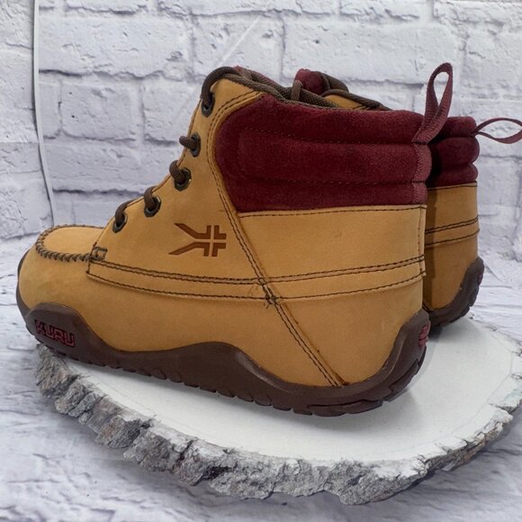 Kuru Quest Women's Size 7.5 Hiking Boots Golden Wheat Leather EUC - Picture 5 of 11